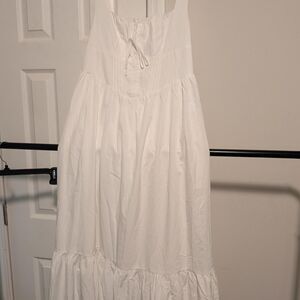 Kutumai Women's White Sun/Maxi Dress
